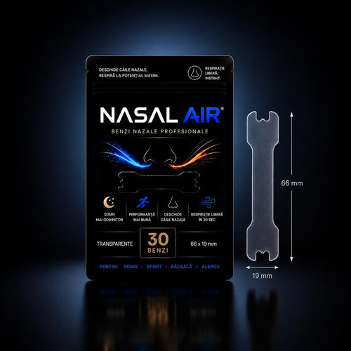 Transparent nasal strip
