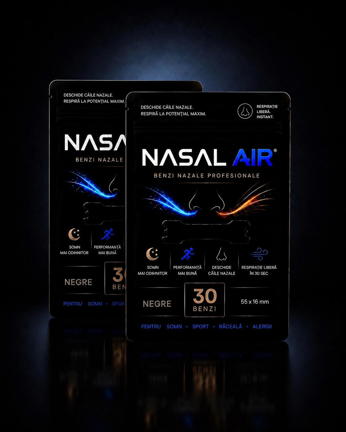 Black nasal strips 2 packs